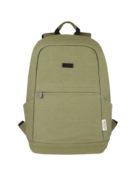 Zaino antifurto per portatile da 15,6" in canvas riciclato certificato GRS Joey - 18L