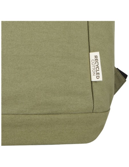 Zaino antifurto per portatile da 15,6" in canvas riciclato certificato GRS Joey - 18L
