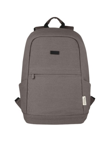 Zaino antifurto per portatile da 15,6" in canvas riciclato certificato GRS Joey - 18L