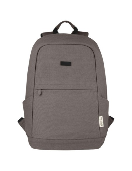 Zaino antifurto per portatile da 15,6" in canvas riciclato certificato GRS Joey - 18L