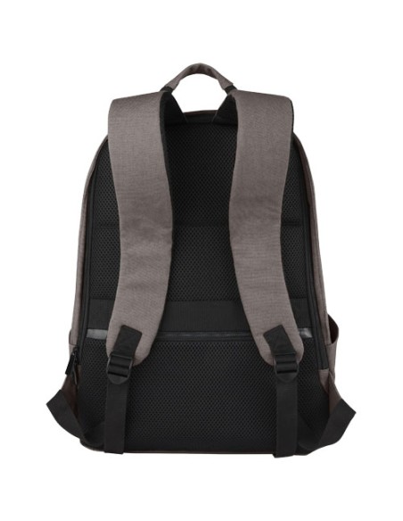 Zaino antifurto per portatile da 15,6" in canvas riciclato certificato GRS Joey - 18L