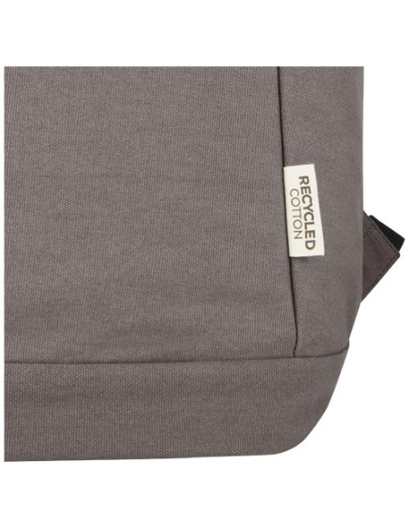 Zaino antifurto per portatile da 15,6" in canvas riciclato certificato GRS Joey - 18L