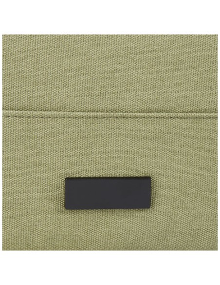 Zaino rolltop per portatile da 15" in canvas riciclato certificato GRS Joey - 15L