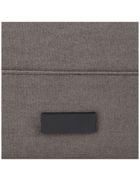 Zaino rolltop per portatile da 15" in canvas riciclato certificato GRS Joey - 15L