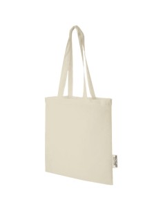 Tote bag in cotone riciclato GRS da 140 g/m2 Madras - 7L