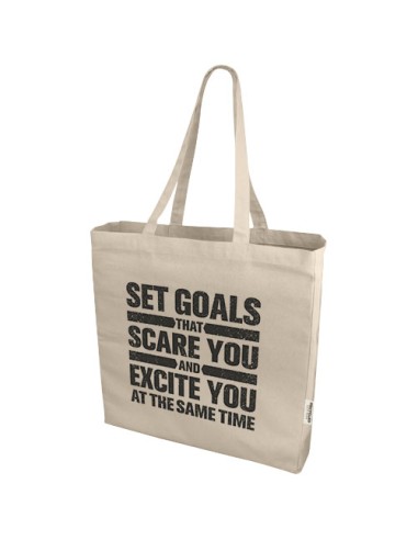 Tote bag in tessuto riciclato da 220 g/m² certificato GRS Odessa - 13L