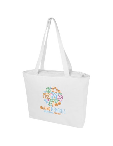 Tote bag in materiale riciclato da 500 g/m² Trace Weekender Aware™