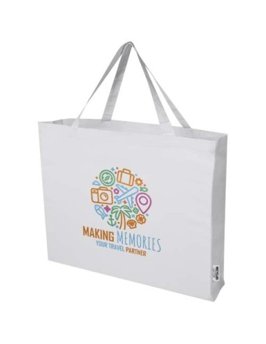 Tote bag in cotone riciclato certificato GRS da 220 g/m² Odessa 40L