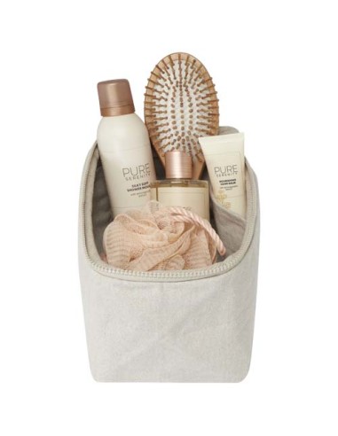 Organizer per articoli per l'igiene personale in cotone riciclato da 500 g/m² Pack Aware™