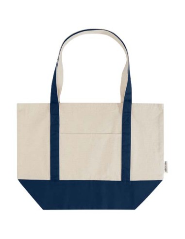 Tote bag in cotone riciclato certificato GRS da 320 g/m² Sam