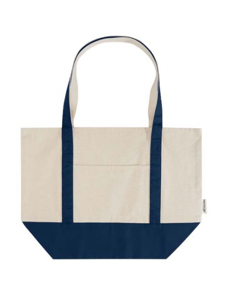 Tote bag in cotone riciclato certificato GRS da 320 g/m² Sam