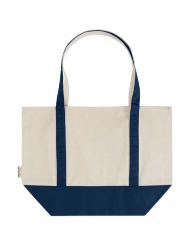 Tote bag in cotone riciclato certificato GRS da 320 g/m² Sam