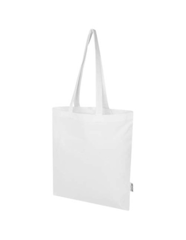 Tote bag in cotone riciclato certificato GRS da 140 g/m² Madras Blend - 7L
