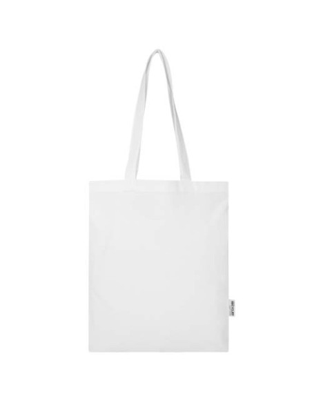 Tote bag in cotone riciclato certificato GRS da 140 g/m² Madras Blend - 7L