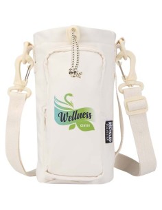 Borsa da viaggio per bottiglie in materiale riciclato da 2 litri Trip Aware™