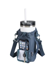 Borsa da viaggio per bottiglie in materiale riciclato da 2 litri Trip Aware™