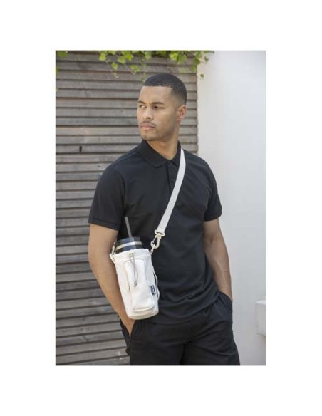 Borsa da viaggio per bottiglie in materiale riciclato da 2 litri Trip Aware™