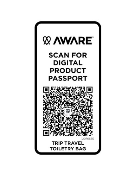 Beauty case in materiale riciclato da 6 litri Trip Aware™