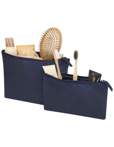 Set di beauty case in materiale riciclato certificato GRS Swift