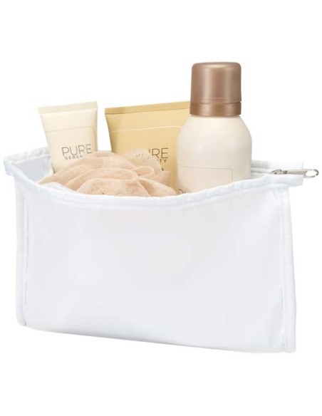 Pochette per articoli da toilette in PET riciclato certificato GRS Muse