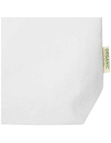 Tote bag da 11 litri con base ampia in tessuto biologico certificato OCS da 180 g/m² Odisha 