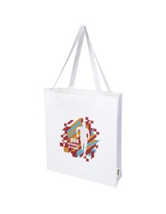 Tote bag a soffietto da 14 litri in tessuto biologico certificato OCS da 180 g/m² Odisha -14L