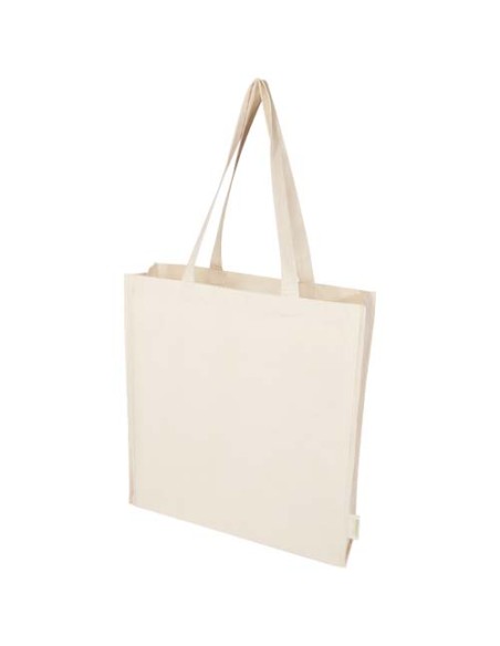 Tote bag a soffietto da 14 litri in tessuto biologico certificato OCS da 180 g/m² Odisha -14L