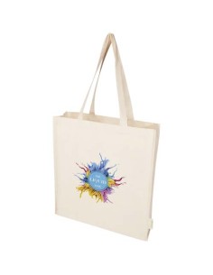 Tote bag a soffietto da 14 litri in tessuto biologico certificato OCS da 180 g/m² Odisha -14L