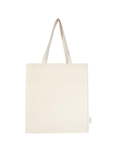 Tote bag a soffietto da 14 litri in tessuto biologico certificato OCS da 180 g/m² Odisha -14L