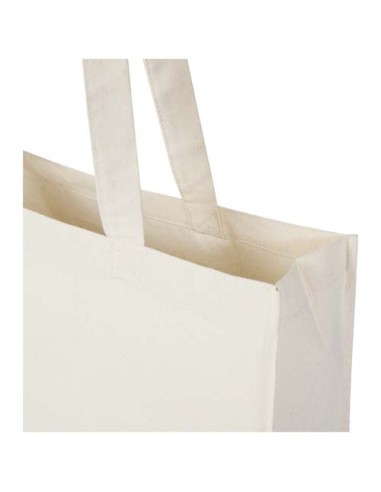 Tote bag a soffietto da 14 litri in tessuto biologico certificato OCS da 180 g/m² Odisha -14L