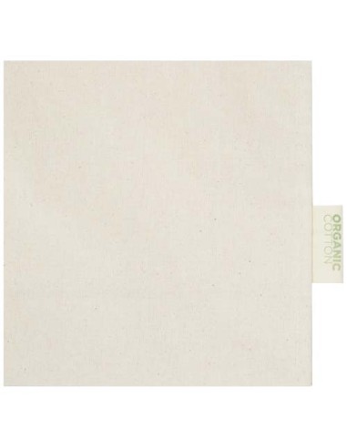 Tote bag a soffietto da 14 litri in tessuto biologico certificato OCS da 180 g/m² Odisha -14L