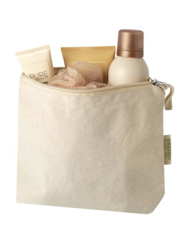Beauty case in tessuto biologico certificato OCS da 180 g/m² Odisha - 1L