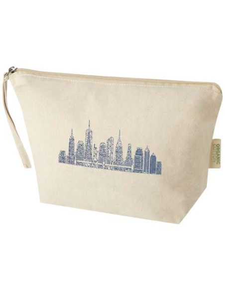 Custodia per accessori grande in tessuto biologico certificato OCS da180 g/m² Odisha - 3L