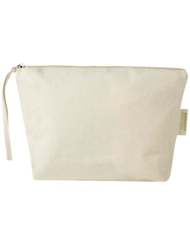 Custodia per accessori grande in tessuto biologico certificato OCS da180 g/m² Odisha - 3L