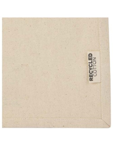 Tote bag mini a soffietto in cotone riciclato certificato GRS da 220 g/m² Odessa - 9L