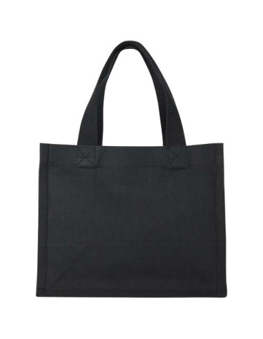 Tote bag mini a soffietto in cotone riciclato certificato GRS da 220 g/m² Odessa - 9L