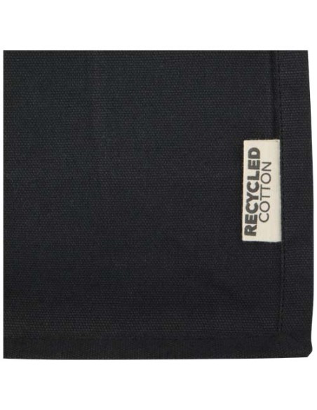 Tote bag mini a soffietto in cotone riciclato certificato GRS da 220 g/m² Odessa - 9L
