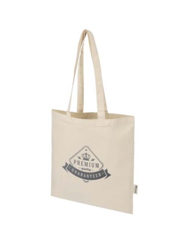 Tote bag in cotone riciclato certificato GRS da 180 g/m² Peru Blend - 7L