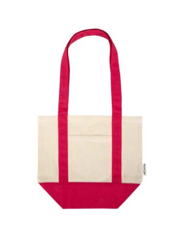 Tote bag mini in cotone riciclato certificato GRS da 320 g/m² Sam