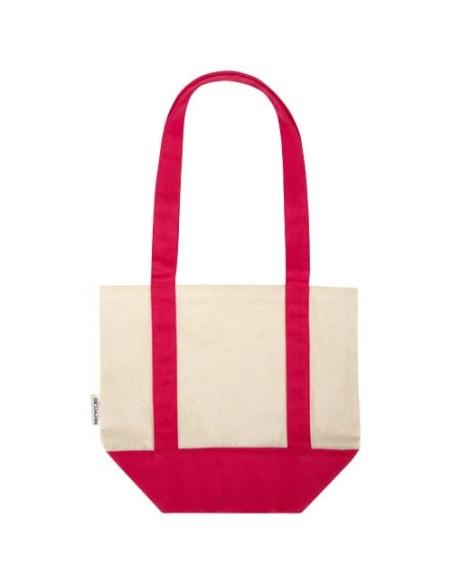 Tote bag mini in cotone riciclato certificato GRS da 320 g/m² Sam
