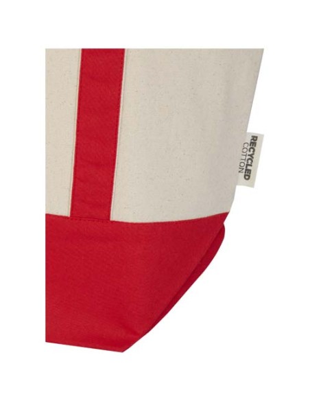 Tote bag mini in cotone riciclato certificato GRS da 320 g/m² Sam