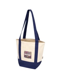 Tote bag mini in cotone riciclato certificato GRS da 320 g/m² Sam
