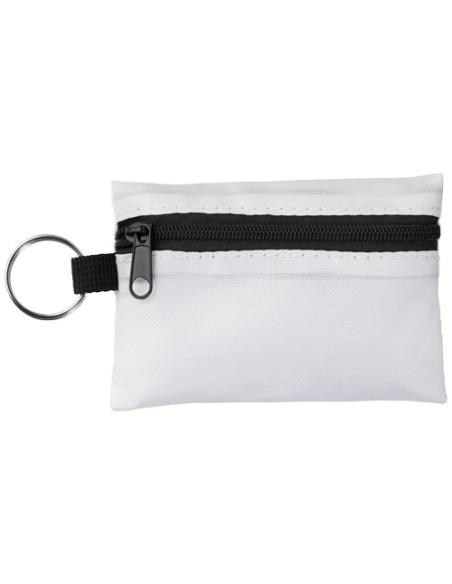 Borsa di pronto soccorso Valdemar da 16 pezzi con portachiavi