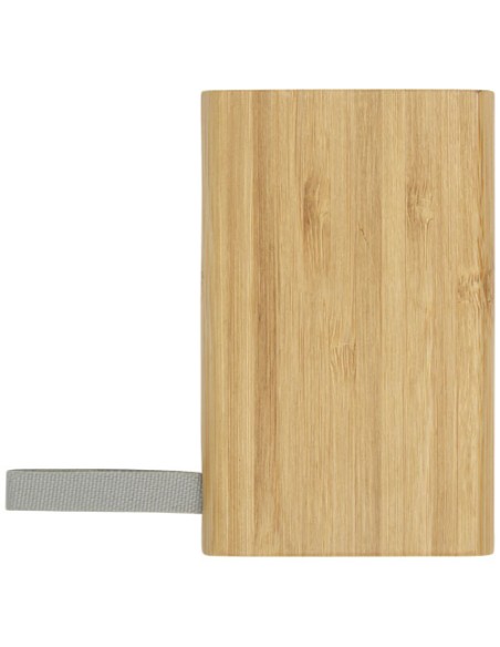 Power bank Tulda da 5000 mAh in bambù