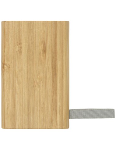 Power bank Tulda da 5000 mAh in bambù