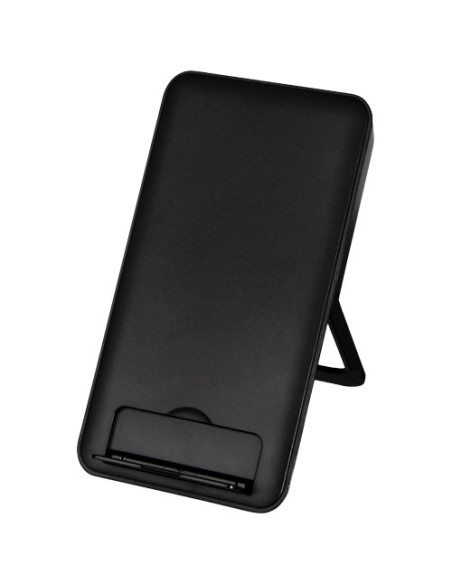 Stazione di ricarica in plastica riciclata da 10 W con supporto per telefono Loop