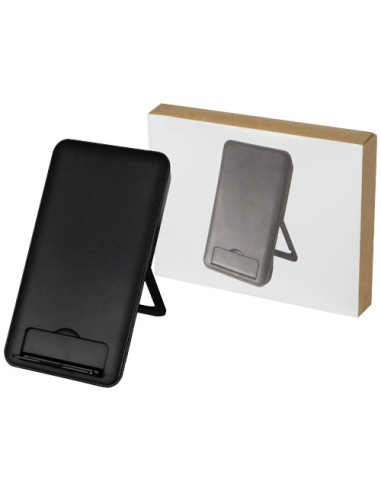 Stazione di ricarica in plastica riciclata da 10 W con supporto per telefono Loop