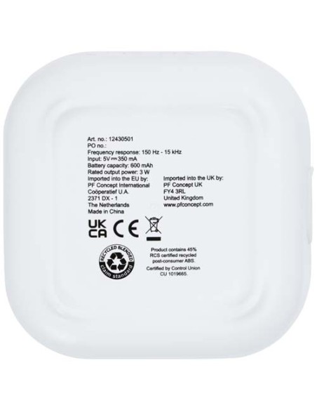 Mini speaker Bluetooth® 2.0 in plastica riciclata RCS da 3 W Stark