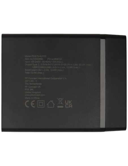 Power station da72 W in plastica riciclata PD ADAPT