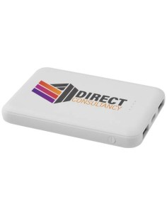 Power bank da 5000 mAh di Tipo C in plastica riciclata Asama